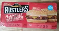 Mängden socker i Rustlers cheese burgers