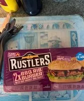 Mängden socker i Rustlers BBQ Rib Burger