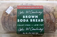 Mängden socker i Brown soda bread