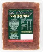 Mängden socker i McCambridge Gluten Free Soda Bread