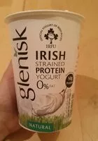 Mängden socker i Irish strained protein yogurt 0% fat