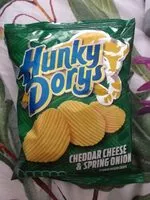 Mängden socker i Hunky Dorys Cheddar Cheese and Spring Onion Crisps
