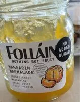 Mängden socker i Mandarin marmalade