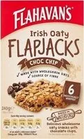 Mängden socker i Irish Oaty Flapjacks Choc Chip 6 x (240g)