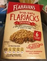 Mängden socker i Irish Oaty Flapjacks Original 6 x (240g)
