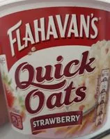 Mängden socker i Quick oats strawberry