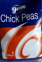 Mängden socker i Gem Chick Peas