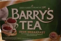 Mängden socker i Barrys Tea Irish Breakfast Teabags 80S 250G