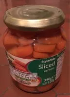 Mängden socker i Carotte en tranche