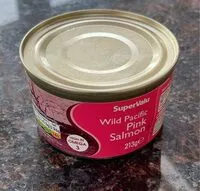 Mängden socker i Wild pacific Pink salmon