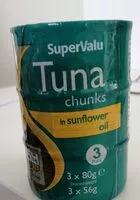 Mängden socker i Tuna chunks