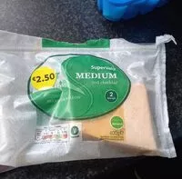 Mängden socker i Cheese red cheddar medium