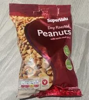 Mängden socker i Dry roasted peanuts