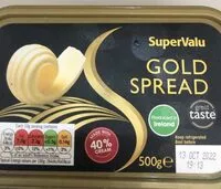 Mängden socker i Gold Spread
