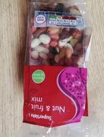 Mängden socker i Nut and fruit mix