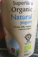 Mängden socker i Organic Natural Yogurt