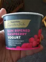 Mängden socker i Yaourt aux framboises