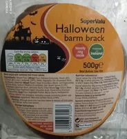 Mängden socker i Halloween barm brack