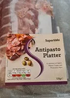 Mängden socker i Antipasto platter