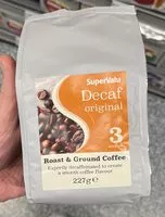 Mängden socker i Roast & Ground Decaf Coffee