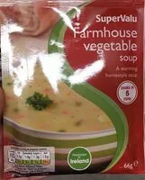Mängden socker i Farmhouse vegetable soup