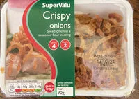 Mängden socker i crispy onions