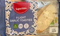 Mängden socker i Light Garlic Toasties