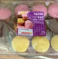 Mängden socker i 12 Pack Iced Queen Cakes