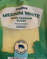 Mängden socker i Mediul white irish cheddar slices