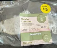 Mängden socker i Quiche Lorraine