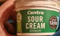 Mängden socker i Sour cream