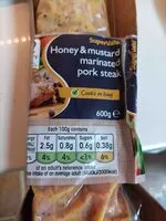 Mängden socker i Honey mustard Pork Steak