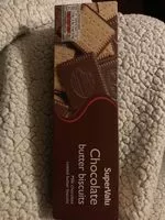 Mängden socker i Choclate butter biscuits