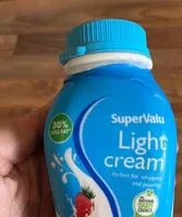 Mängden socker i Light cream