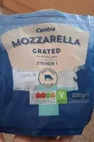 Mängden socker i Mozzarella Grated