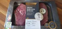 Mängden socker i Hereford Beef Irish Sirloin Steak