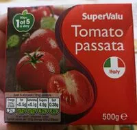 Mängden socker i Tomato passata
