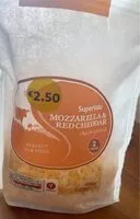 Mängden socker i Mozzarella & red cheddar