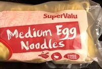 Mängden socker i Medium egg noodles