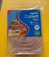 Mängden socker i Cooked ham