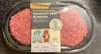 Mängden socker i Gourmet beef burgers