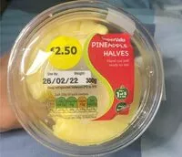 Mängden socker i pineapple halves