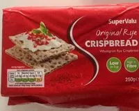 Mängden socker i Crispbread