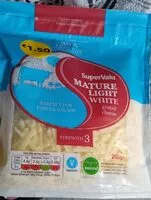 Mängden socker i Grated cheese