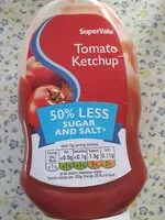 Mängden socker i Tomato ketchup