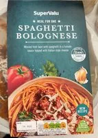 Mängden socker i Spaghetti Bolognese