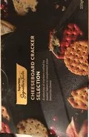 Mängden socker i Cheeseboard craker selection