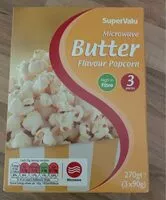 Mängden socker i Microwave Butter Flavour Popcorn