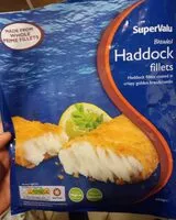 Mängden socker i Breaded haddock fillets