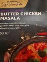 Mängden socker i Butter chicken masala